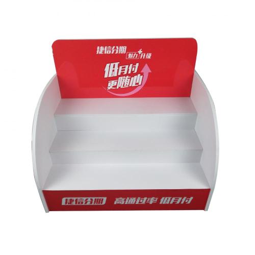 Modern custom pvc jewelry display cosmetic stands