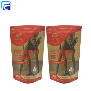 Whey Protein Powder Packaging Bags With Ziplock