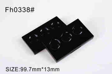 Romantic Black Eyeshadow Palette Containers