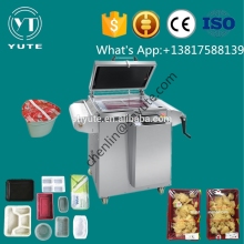 food tray sealing machine/plastic bowl sealing machine/yoghourt cup sealing machine