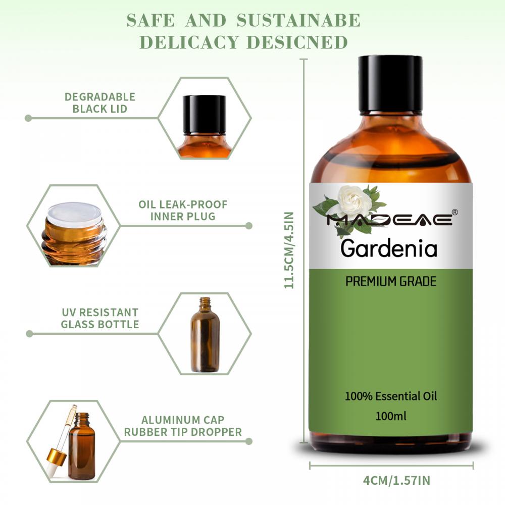 Huile essentielle de Gardenia naturel en gros pure bonne qualité