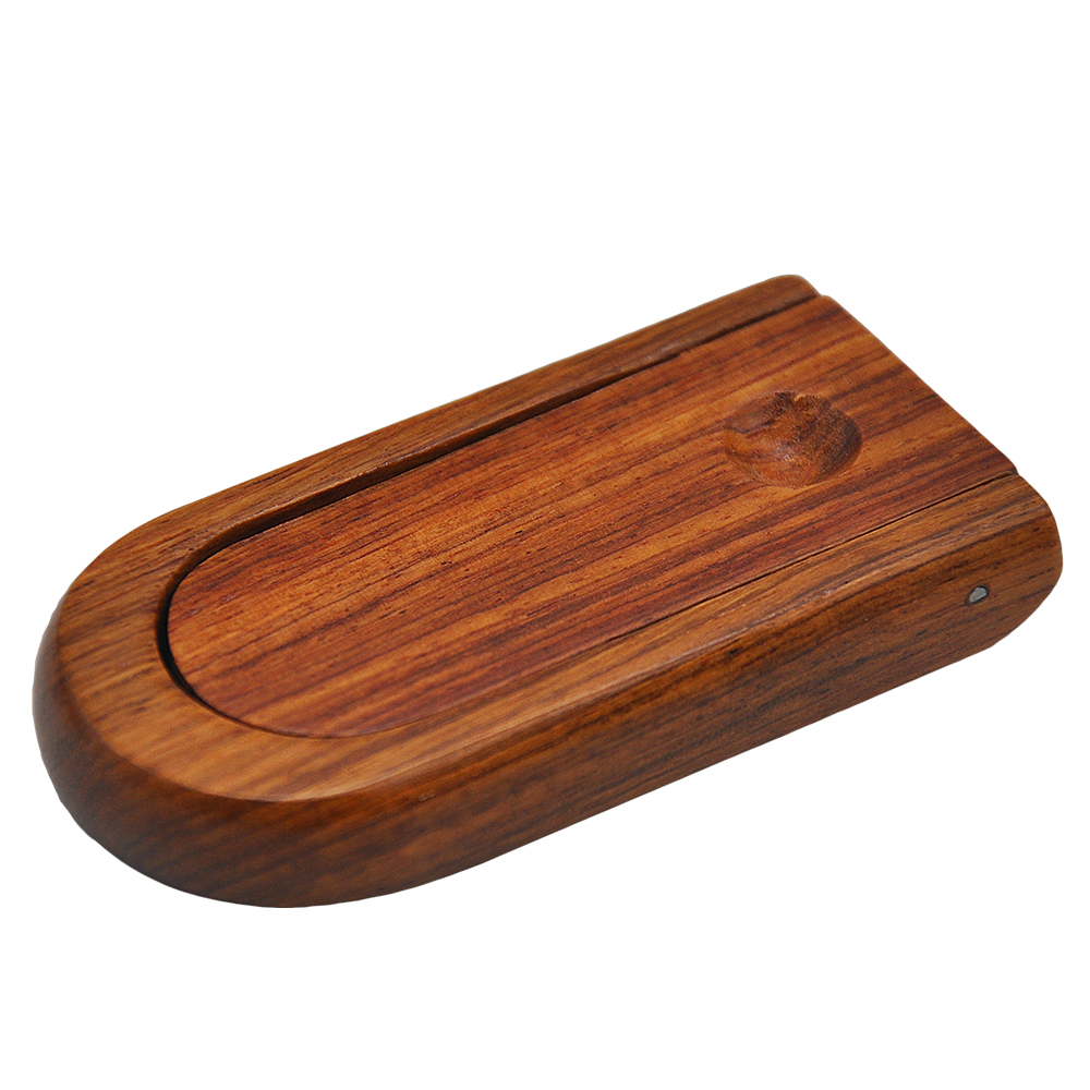Wooden Portable Foldable Smoking Herb Tobacco Pipe Stand Holder