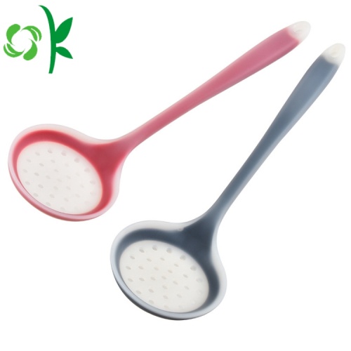 Silicone Ladle Kháng Khuẩn cho Nhà Bếp Súp Lò Nồi