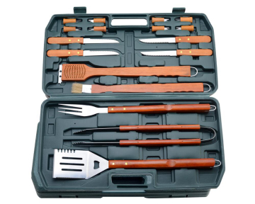 Barbecue Wood Handle Tool Set