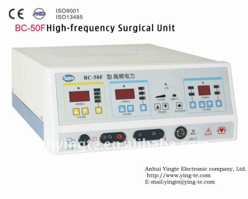 BC-50F cutting coagulation self error checking visual audio alarm medical surgical equipment for hospital