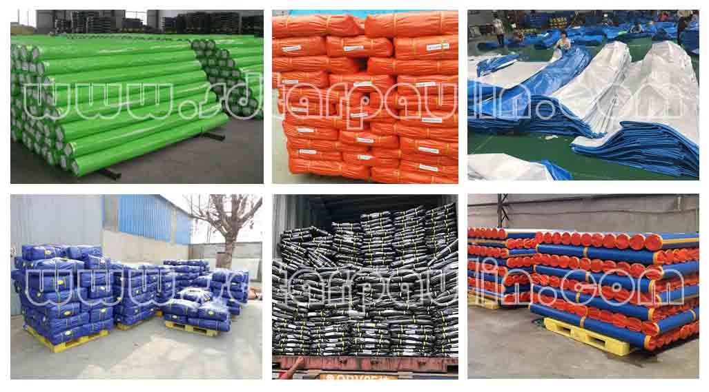 Embalaje de lona PE PE Tarp Packing