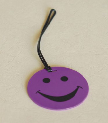 custom Smile luggage tag