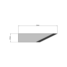 JWEI J311-1 Knife Blade: Factory Direct Solid Tungsten Carbide Sharp Blade