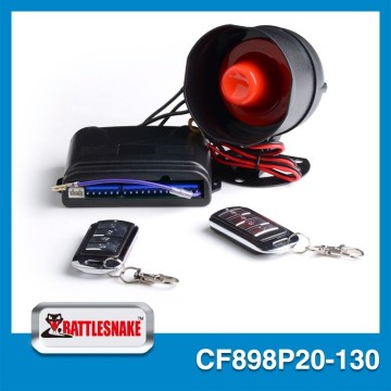 taiwan tamarack talking car alarms with 3 button remote