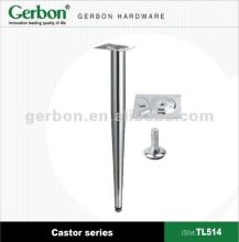 Chrome Plated Worktop Legs