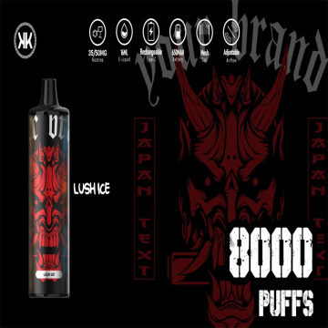 Vape descartável por atacado KK Energy 8000 Puffs