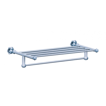 Chrome Vintage Bathroom Towel Holder