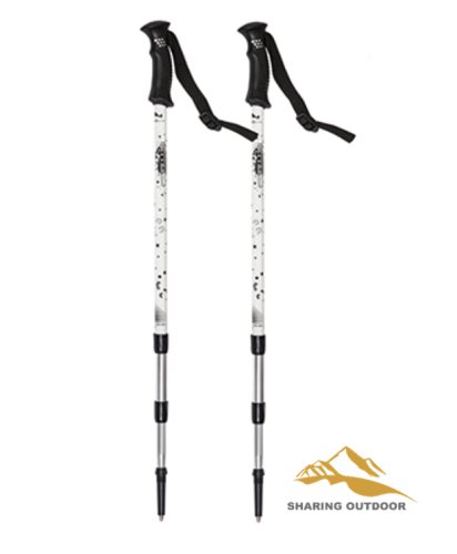 Aluminum Foldable Ultralight Antishock Trekking Poles