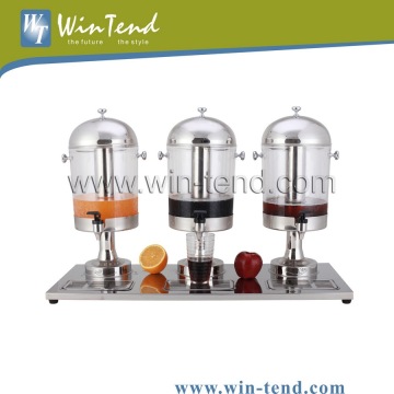 Stainless Steel Triple Juice Dispenser