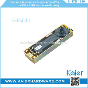 Two speed adjusted stainless steel floor spring