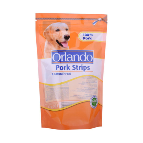 Clear Plastic Stand Up Pouch Pet Food Bag