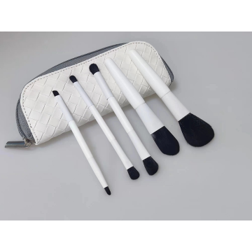 YC167 Professional Double Head Makeup Brush Conjunto 5pcs OEM Seu logotipo privado gratuitamente