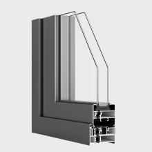 aluminum alloy material 68 Broken bridge folding door