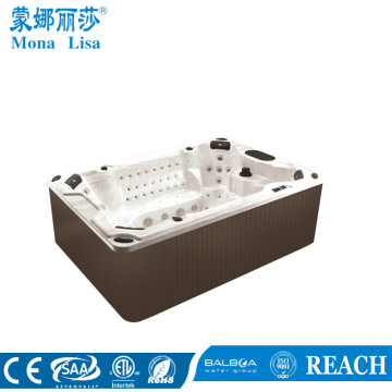 Inflatable Hot Tub for Three-Person Garden Whirlpool Baths