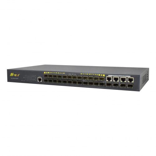 24 Ports L2 Managed Fiber Ethernet Switch