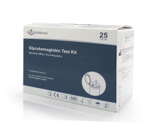 Glycated hemoglobin determination kit