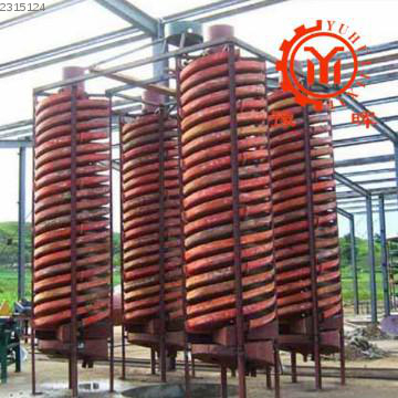 chrome ore spiral chutes