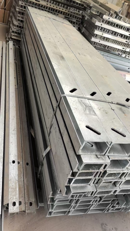 Standard Substation Power Equipment Accessories Transformer Double-Pole Support Frame