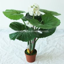 artificial flower tree, 92cm begonia flower