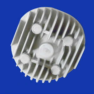 Custom aluminum alloy die casting cylinder head for automobile parts