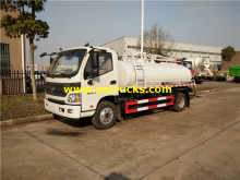 Foton 4000L Septic Vacuum Tanker Trucks