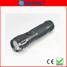 Alumium 14led flashlight, hand press led torch