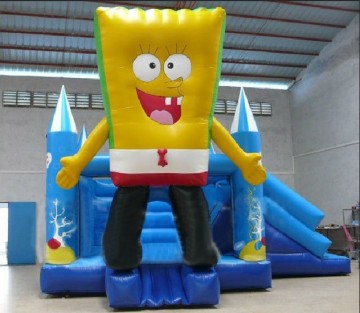 2014 popular sponge bob bouncy house/sponge bob jumping house/sponge bob bouncer