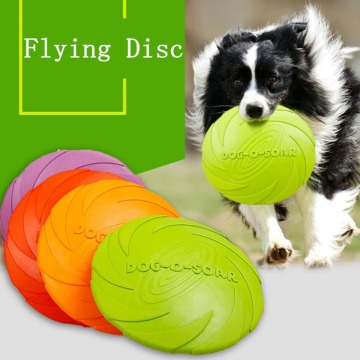 Interactive Dog Chew Toys Resistance Bite Soft Rubber Puppy Pet Toy for Dogs Pet Training Products Dog Toys Flying Discs