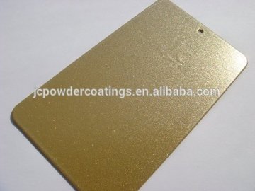 metallic gold electrostatic powder coating paint