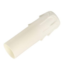 E12 4 Inch Lamp Socket Covers - Plastic Candle Drip Sleeve for Chandeliers