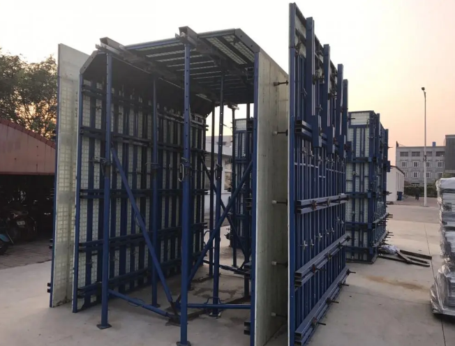 Betonconstructie aluminium bekistingssysteem