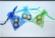 Print Sheer Organza Bags