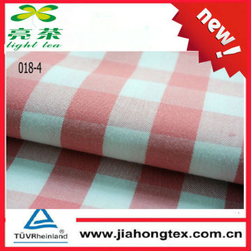 Yarn Dyed Woven Gingham Check Fabric