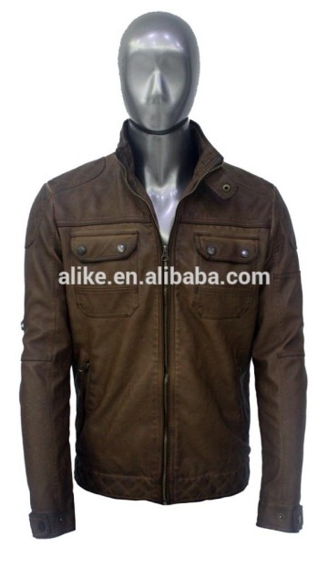 ALIKE man jacket leather jacket fashion jacket