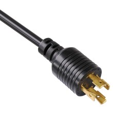 Xuanhui 3-Conductor NEMA L6-30 Power Cord: 30A 125V Locking Cord for American Electrical Appliances