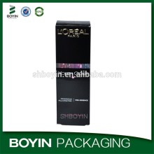 Black color printing custom paper rejuvenating cosmetic box
