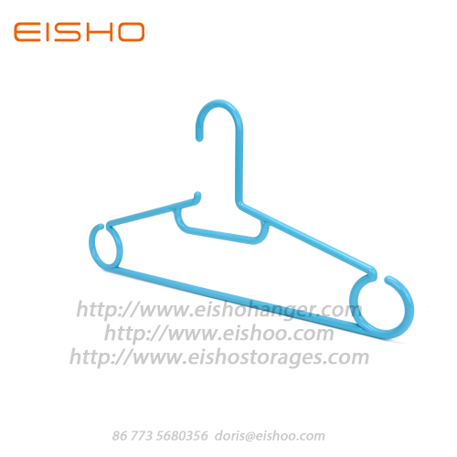 EISHOリサイクルスーパー用丸みを帯びたプラスチックハンガー