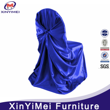 Satin Fancy Cheap Polyester Hotel Chair Cover For Sale