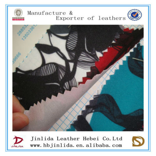 printed 1200D color high quality printed oxford fabric with coated in China