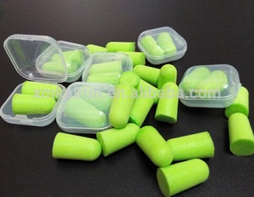 PU Ear Plug in PP box, Foam Soundproof Ear Plug