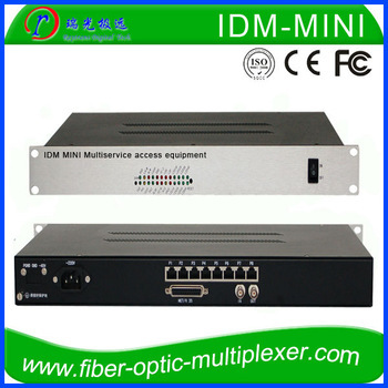 PCM Multiplexer over fiber-optic transmission