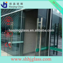 haojing factory supply tempered laminated glass price/color 6mm tempered laminated glass