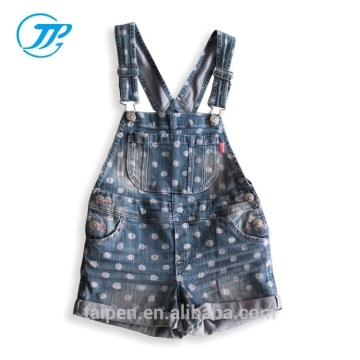 2016 Hot Sale Kids Girl Denim Short Jeans Overalls For Girls Fashion Girls Wearing Overalls