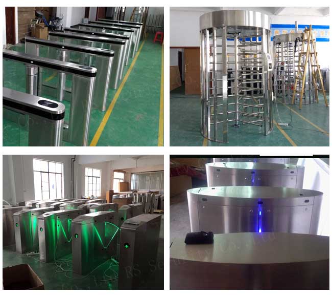 Optical Flap Turnstile