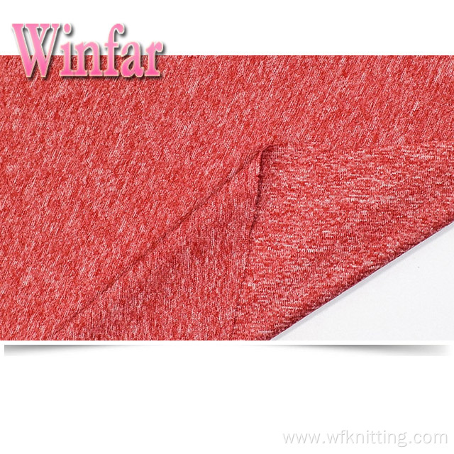 Knit Jersey 5% Spandex 95% Polyester Cation Fabric